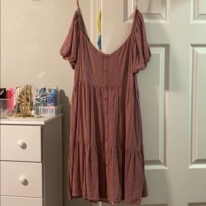 Puff sleeve dress